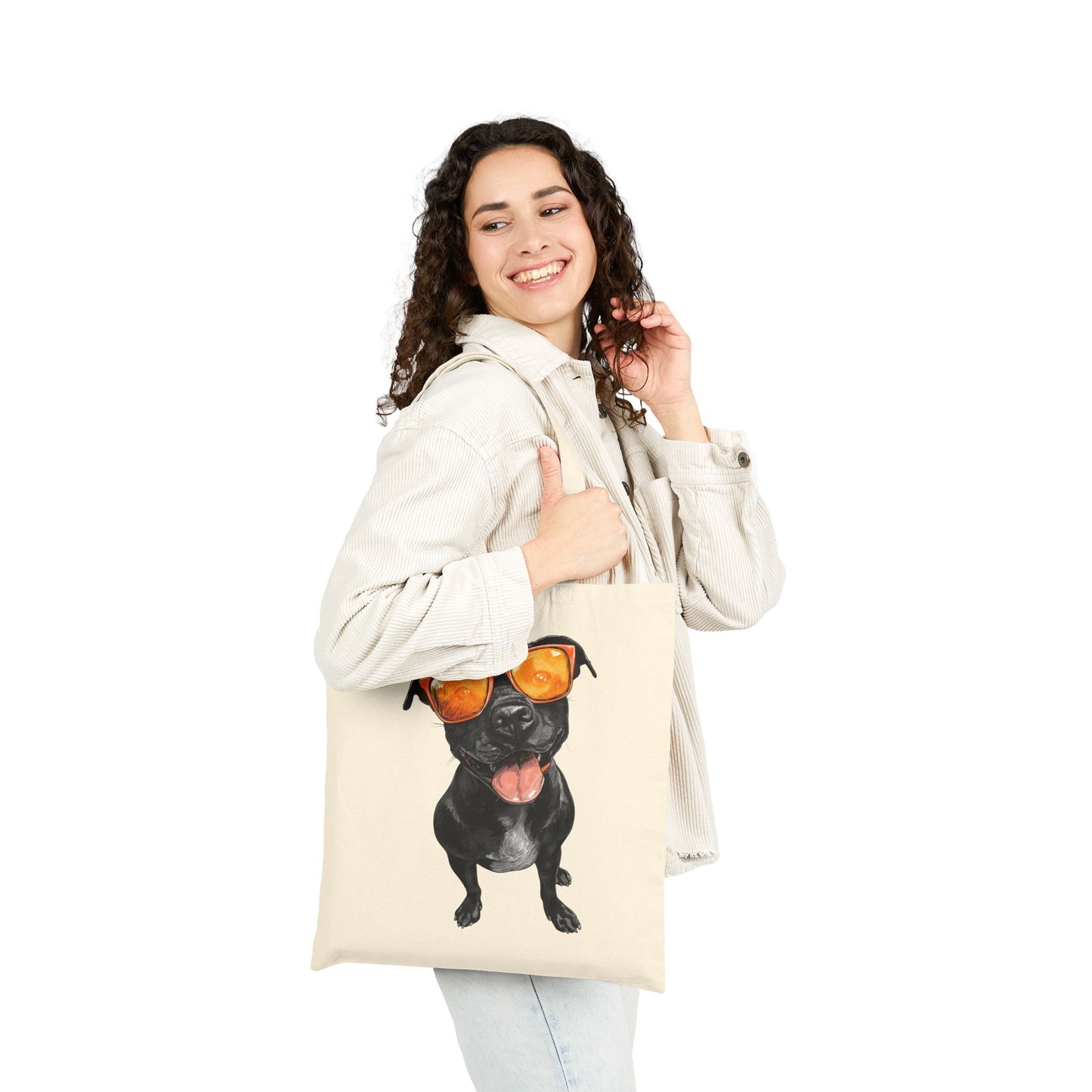 Buster in Sunglasses Tote Bag